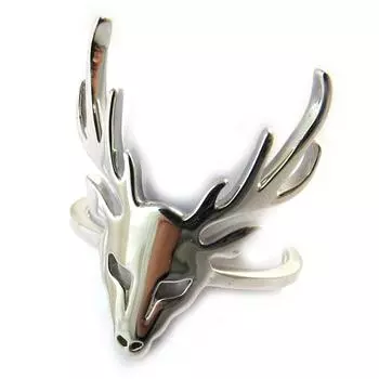 Серебряное кольцо Lord of the Woods Deer серебро (родий)