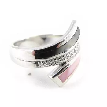 Серебряное кольцо Мечта в перламутре