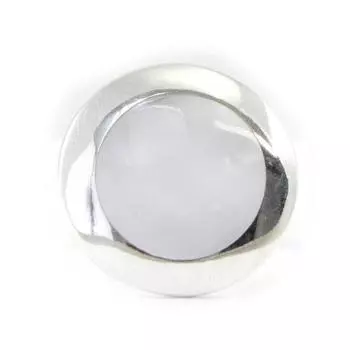 Серебряное кольцо мудрость с перламутром