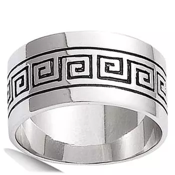 Серебряное кольцо Родос серебро - 13 мм