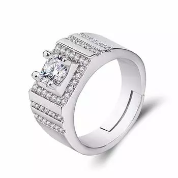 Серебряное кольцо S925, парное кольцо, аксессуары, обручальное кольцо, простые мужские и женские украшения one size