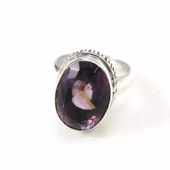 Серебряное кольцо с аметистом Heaven