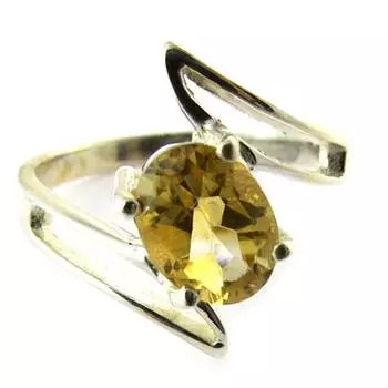 Серебряное кольцо с цитрином Les Prcieuses