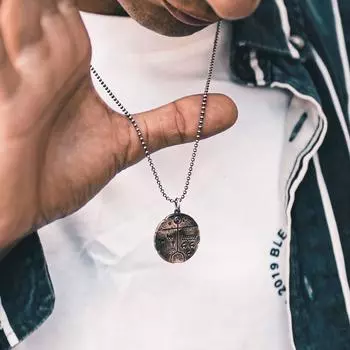 Серебряное колье ручной работы Saami Charm Serenity