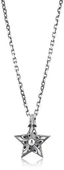 Серебряное ожерелье 1NE219A0SV [Львиное сердце]