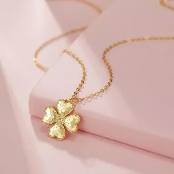Серебряное ожерелье S925 с сотами и четырьмя листочками клевера, женское, легкое, роскошное, высокого класса, подвеска в виде ниши любви, цепочка с жемчугом на ключицу, ювелирные изделия, мода 925 silver золотой