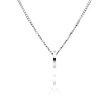Серебряное ожерелье Sea Homme с камнем июля 112214321907 [Yondo Plus]