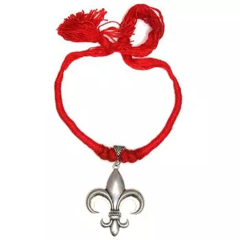 Серебряное ожерелье Trisul ко Дню матери с плетением из макраме, 20 дюймов