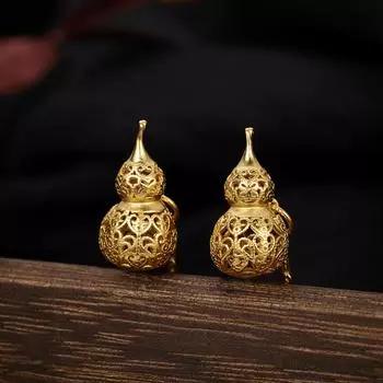 Серебряное ожерелье в форме тыквы S925, женское, с полым цветком, шелковое, в стиле ретро, этническое, серебряная, позолоченная, цепочка на ключицу, женская бижутерия, мода 925 Silver жемчужный