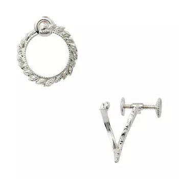 Серебряные 1025211317101999 [agete] серьги,