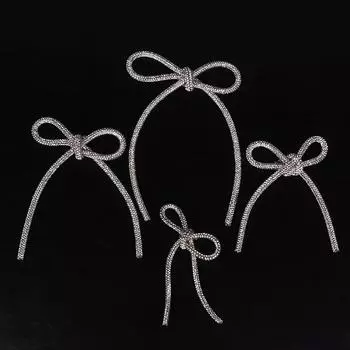 Серебряные блестящие броши-банты со стразами и бриллиантами для женщин, блейзер, инкрустированные бриллиантами, броши-бабочки, подарочные ювелирные изделия A1