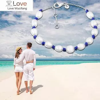 Серебряные браслеты женские модные браслеты для мам и детей с прозрачным фианитом, регулируемые цепочки, ювелирные браслеты для женщин 16cm