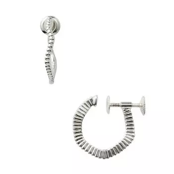 Серебряные серьги 1025211317301999 [agete],