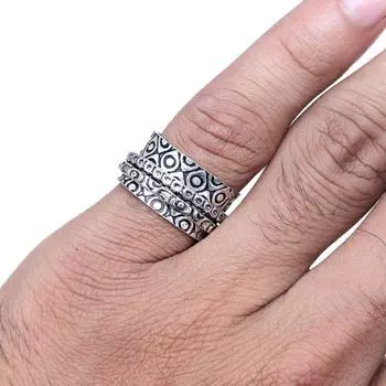 Серебряные украшения ручной работы без драгоценных камней 8