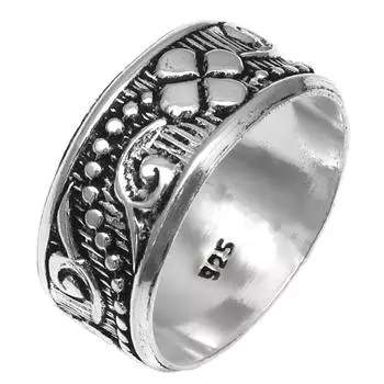 Серебряные украшения ручной работы без драгоценных камней 6.5