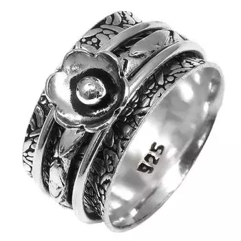 Серебряные украшения ручной работы без драгоценных камней 8