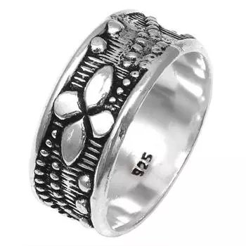 Серебряные украшения ручной работы без драгоценных камней 6.5