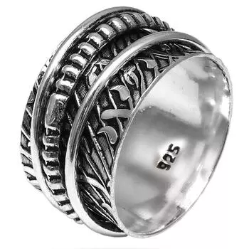 Серебряные украшения ручной работы без драгоценных камней 6.5