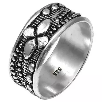 Серебряные украшения ручной работы без драгоценных камней 6.5