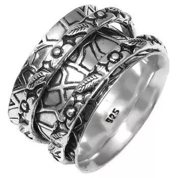 Серебряные украшения ручной работы без драгоценных камней 6.5