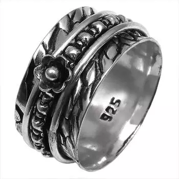 Серебряные украшения ручной работы без драгоценных камней 8.5