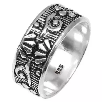 Серебряные украшения ручной работы без драгоценных камней 6