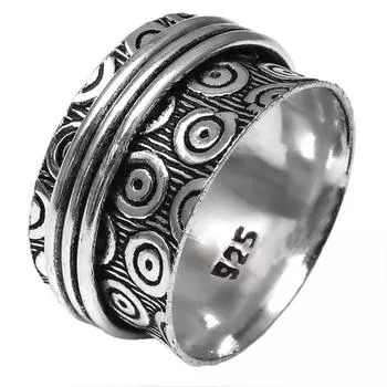 Серебряные украшения ручной работы без драгоценных камней 8