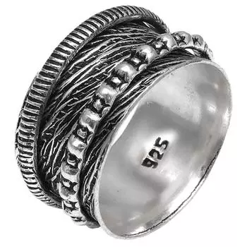 Серебряные украшения ручной работы без драгоценных камней 8