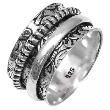 Серебряные украшения ручной работы без драгоценных камней 8