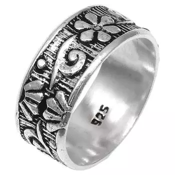 Серебряные украшения ручной работы без драгоценных камней 6.5