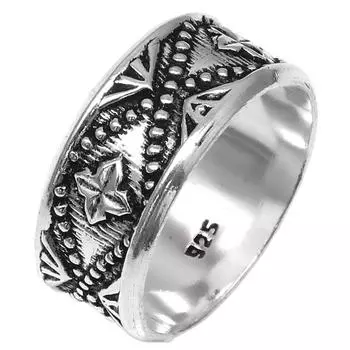 Серебряные украшения ручной работы без драгоценных камней 6.5