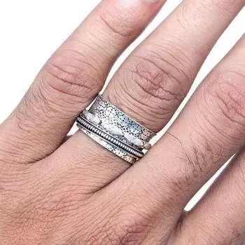 Серебряные украшения ручной работы без драгоценных камней 9