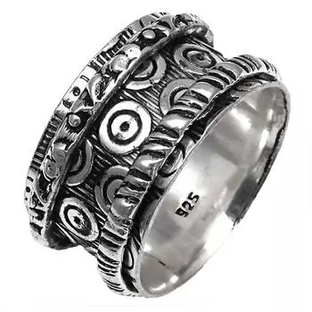 Серебряные украшения ручной работы без драгоценных камней 8