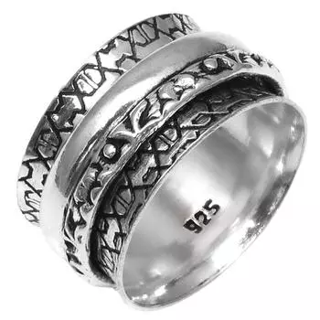 Серебряные украшения ручной работы без драгоценных камней 6.5