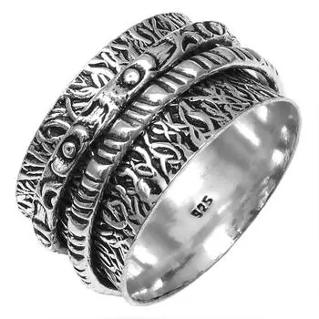 Серебряные украшения ручной работы без драгоценных камней 8