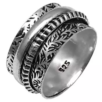 Серебряные украшения ручной работы без драгоценных камней 8.5