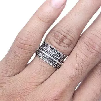 Серебряные украшения ручной работы без драгоценных камней 9