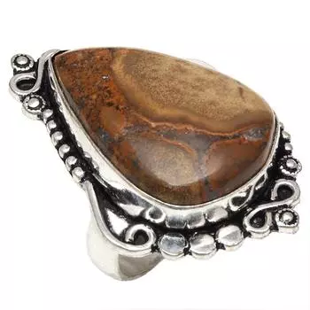 Серебряные украшения ручной работы из агата 7