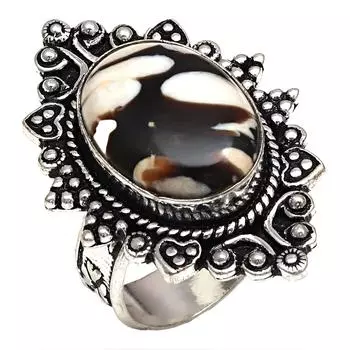 Серебряные украшения ручной работы из арахисового дерева и яшмы 8