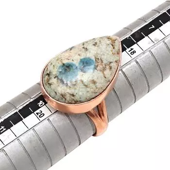 Серебряные украшения ручной работы из драгоценного камня K2 Jasper 9