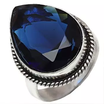 Серебряные украшения ручной работы из драгоценного камня танзанит кварц 7.5