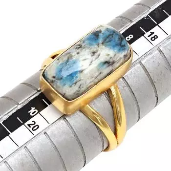 Серебряные украшения ручной работы из драгоценного камня K2 Jasper 9