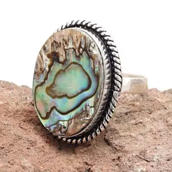 Серебряные украшения ручной работы из ракушек-абалонов 9