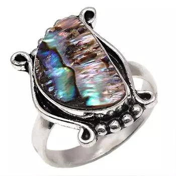 Серебряные украшения ручной работы из ракушек-абалонов 8.5