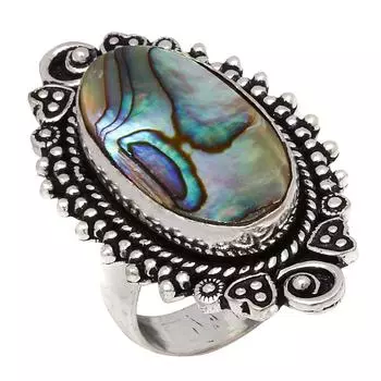 Серебряные украшения ручной работы из ракушек-абалонов 7