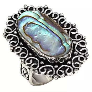 Серебряные украшения ручной работы из ракушек-абалонов 7