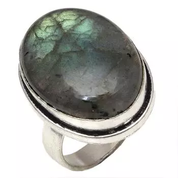 Серебряные украшения ручной работы с драгоценным камнем лабрадорит 8