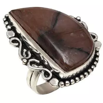 Серебряные украшения ручной работы с драгоценным камнем чезолит 9