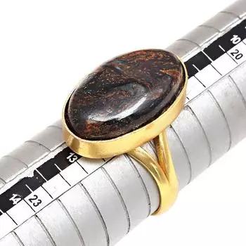 Серебряные украшения ручной работы с драгоценным камнем Боулдер Опал 12