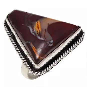 Серебряные украшения ручной работы с драгоценным камнем Wild Horse Jasper 6